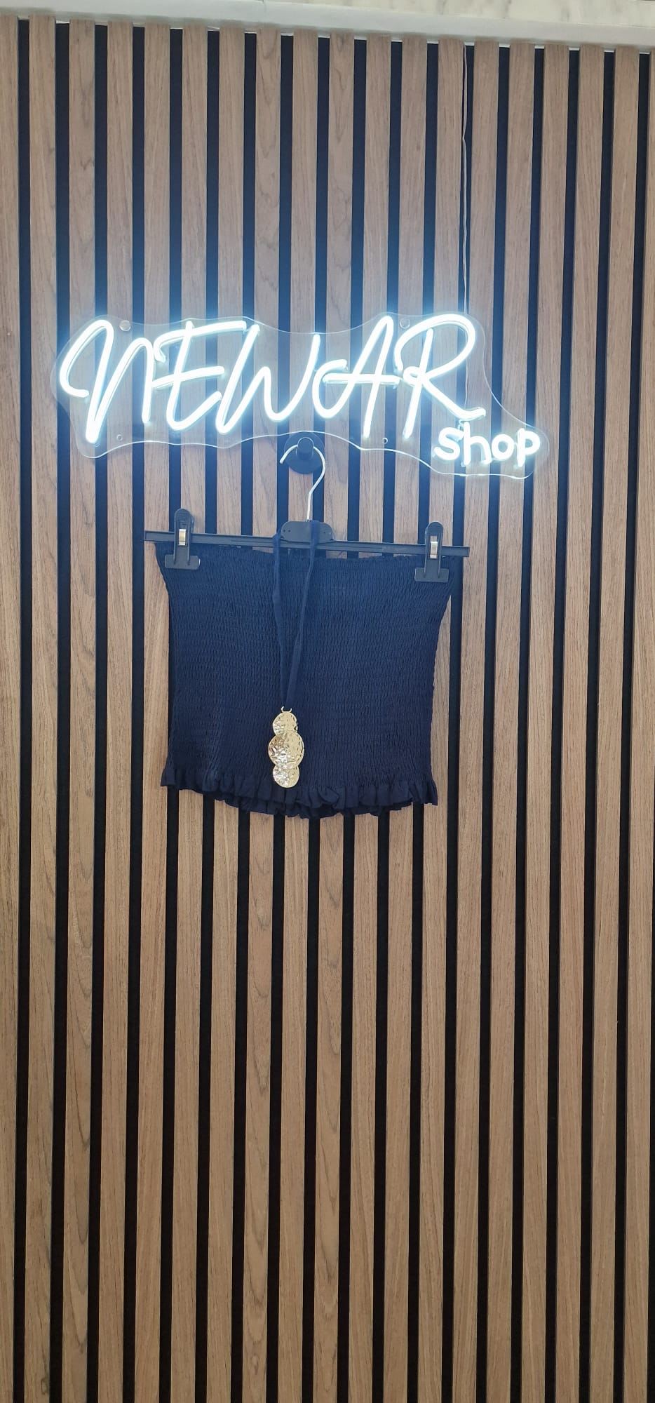 COMPLETO TOP FASCIA ARRICCIATO