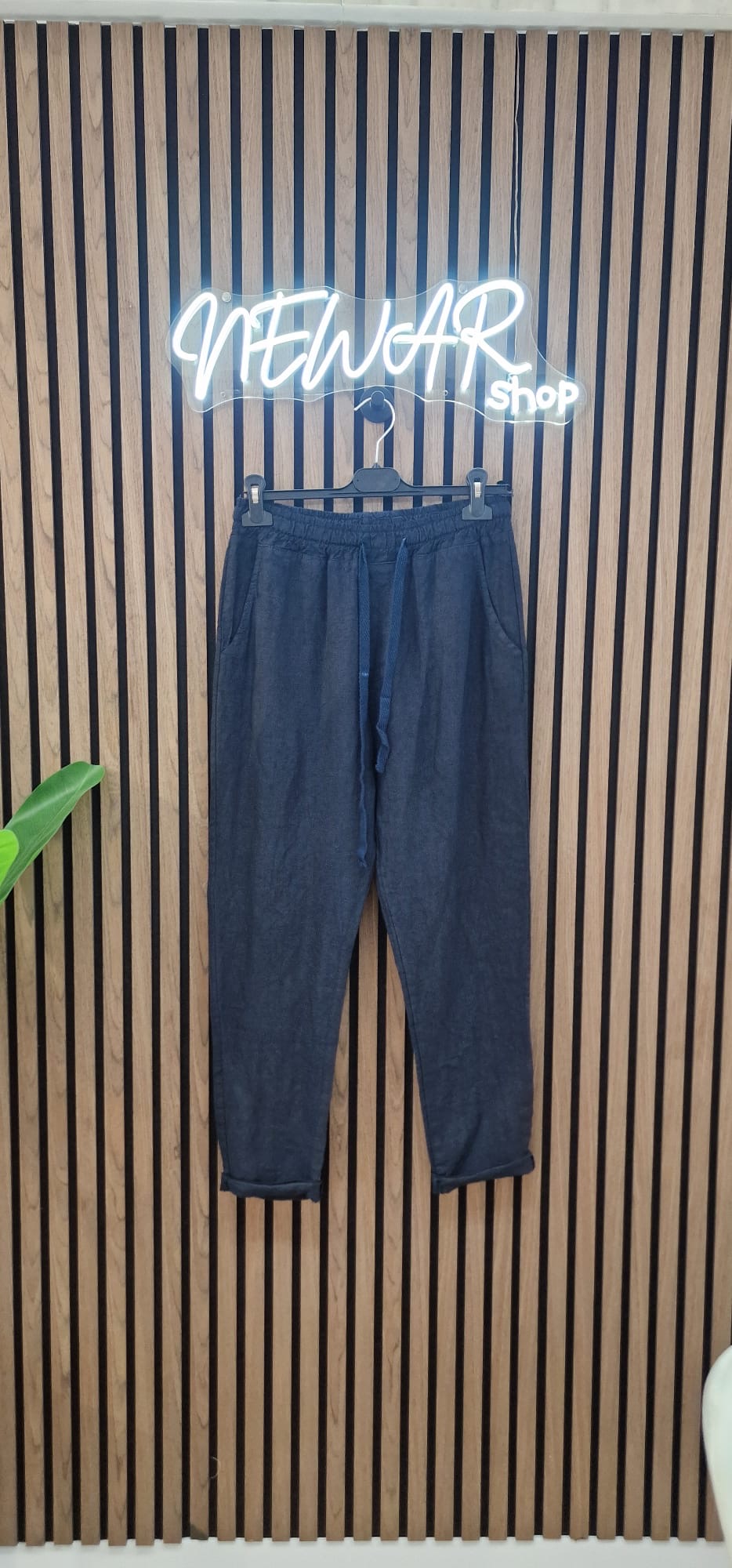 pantalone lino100% sigaretta