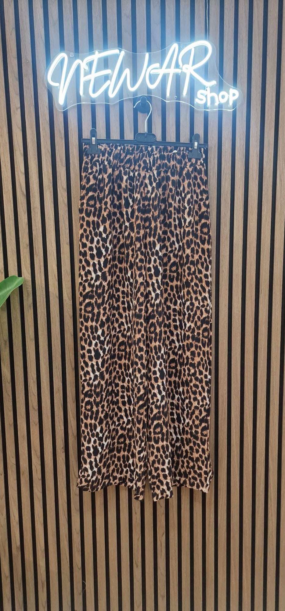 PANTALONE ANIMALIER OVER