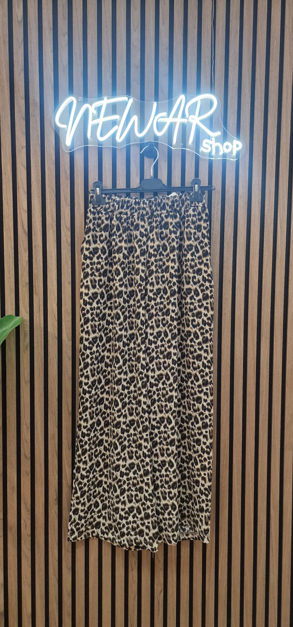 PANTALONE ANIMALIER OVER